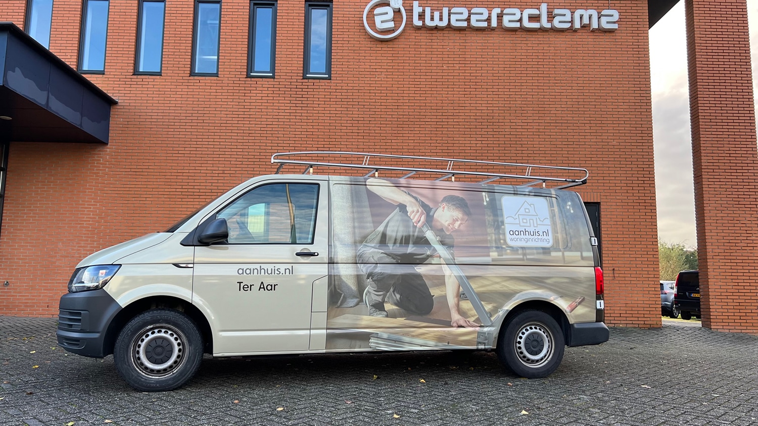 bedrijfswagen wrappen