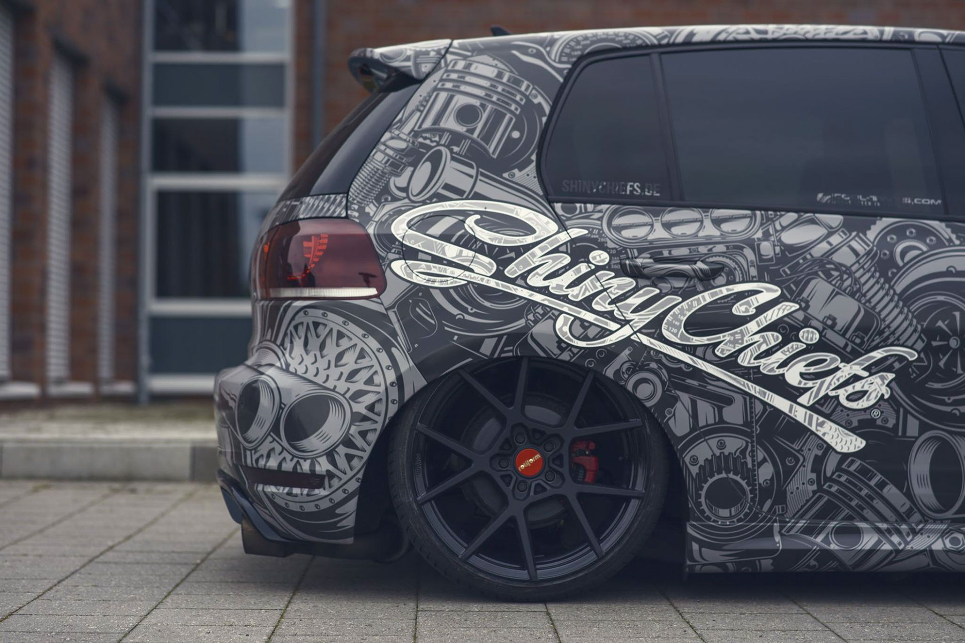 golf 4 wrappen
