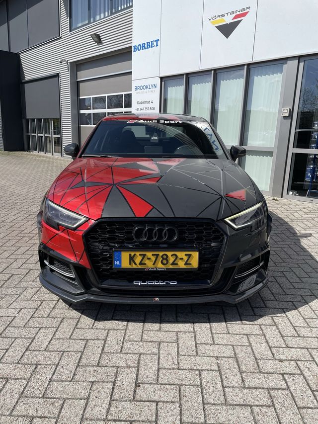 motorkap wrappen