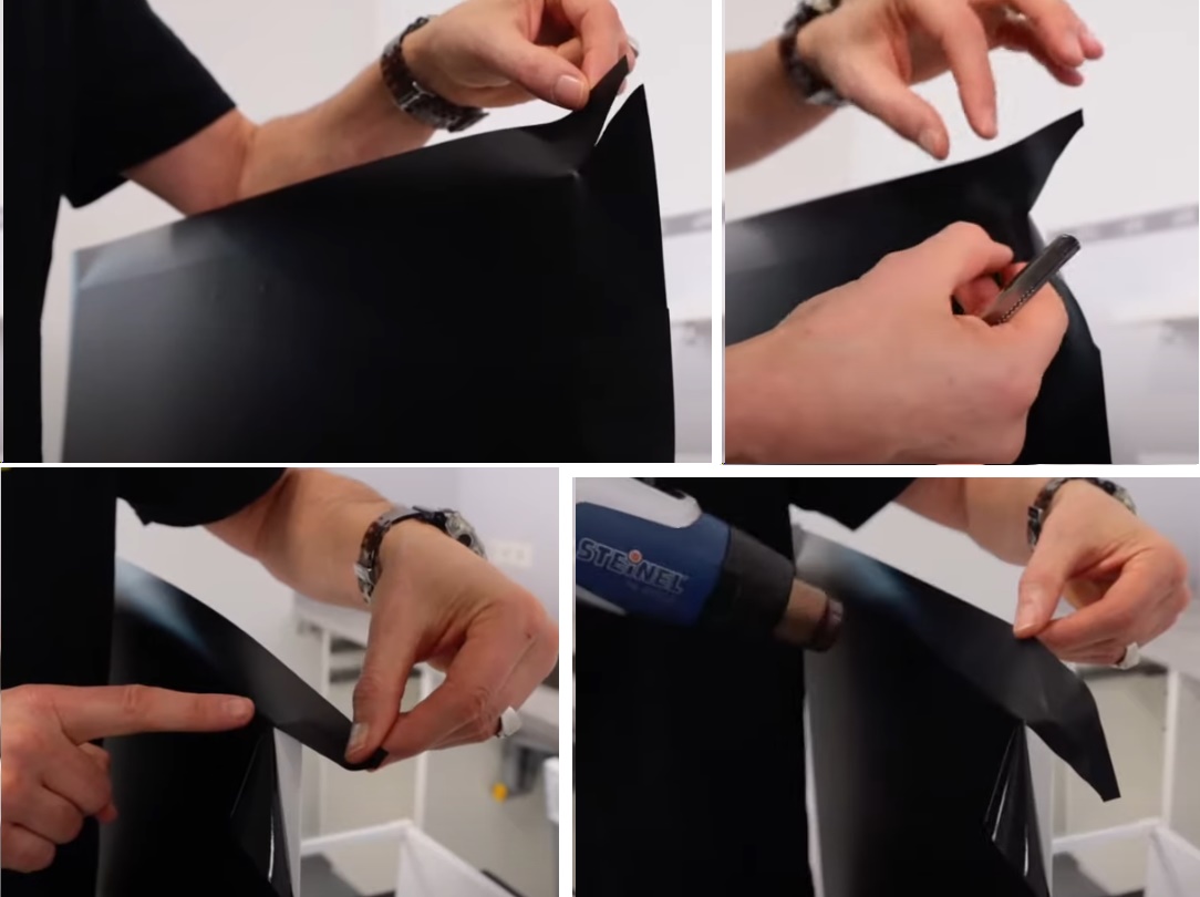 wrap folie aanbrengen